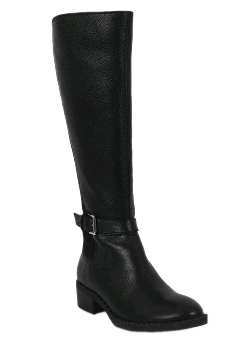 Gentle Souls ~Woman Size 9.5M~ Black Kenneth Cole Brinley Leather Boots NWOB.